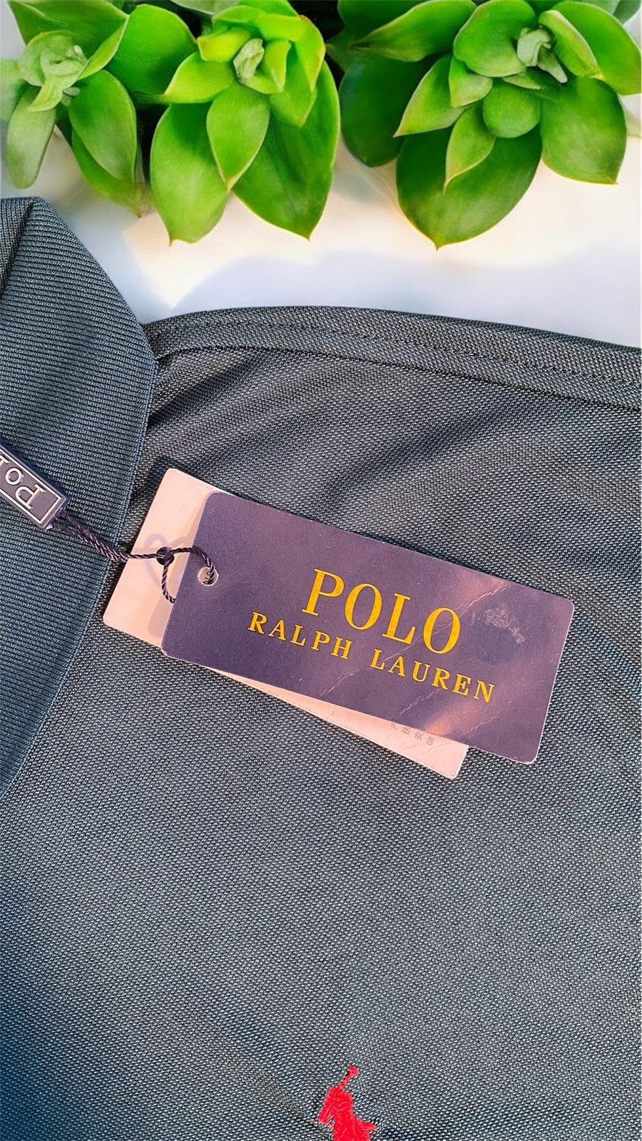 Polo Ralph Lauren Polo Ralph Lauren Poloshirt | Dunkelgrün mit rotem Logo (L) Size US L / EU 52-54 / 3 - 7 Thumbnail