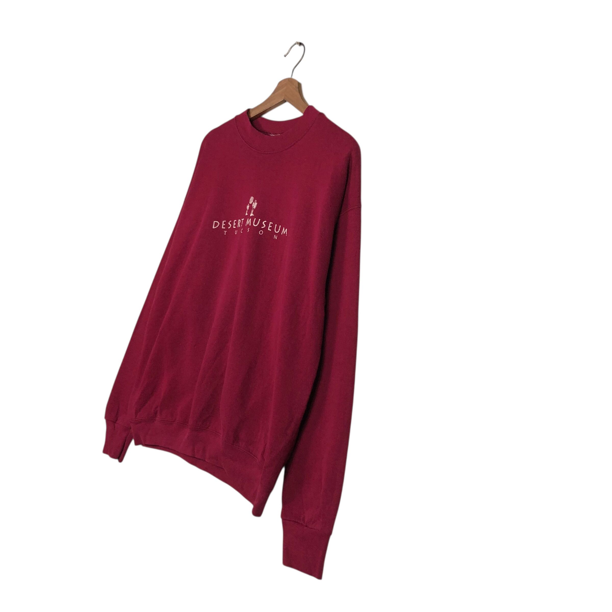 Vintage 📌Vintage Sweatshirt Desert Museum Tucson Issey Miyake Size US L / EU 52-54 / 3 - 3 Thumbnail
