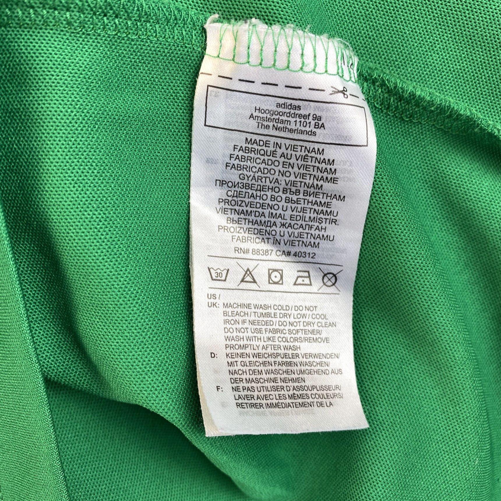 Adidas ADIDAS Golf Polo Shirt XL Green Short Sleeve Sports Mens Size US XL / EU 56 / 4 - 7 Thumbnail