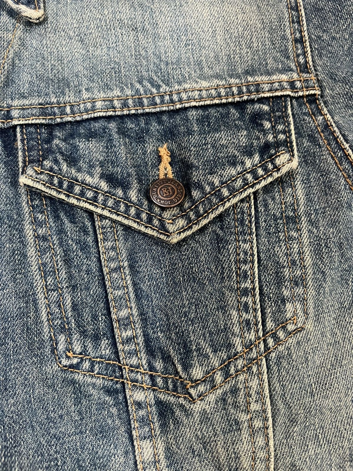 Big John Vintage Big John Spirit Jeans Jacket Denim Size L Size US L / EU 52-54 / 3 - 4 Thumbnail