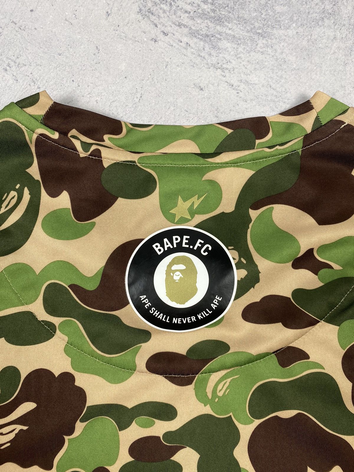 Bape × Puma A Bathing Ape Bape x Puma ABC Camo Jersey T Shirt Size US M / EU 48-50 / 2 - 12 Thumbnail
