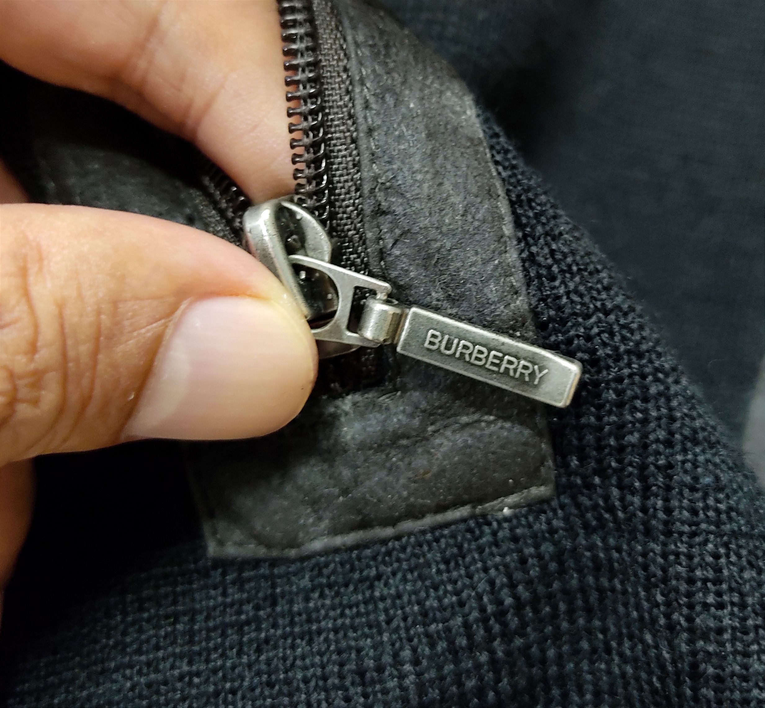 Black Label Burberry Black Label Wool Knitted Zipper Jacket Size US M / EU 48-50 / 2 - 11 Thumbnail