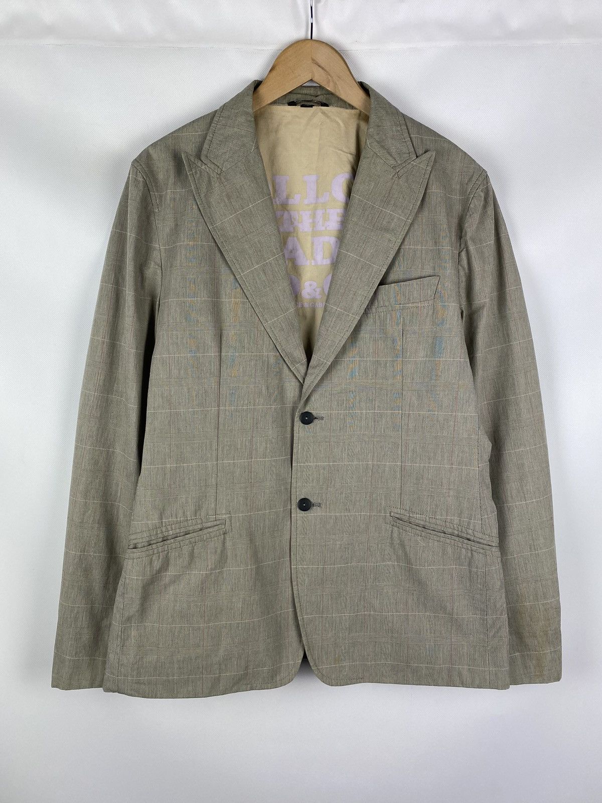 Dolce & Gabbana D&G Dolce & Gabbana men’s blazer jacket sport coat Size 44R - 1 Thumbnail