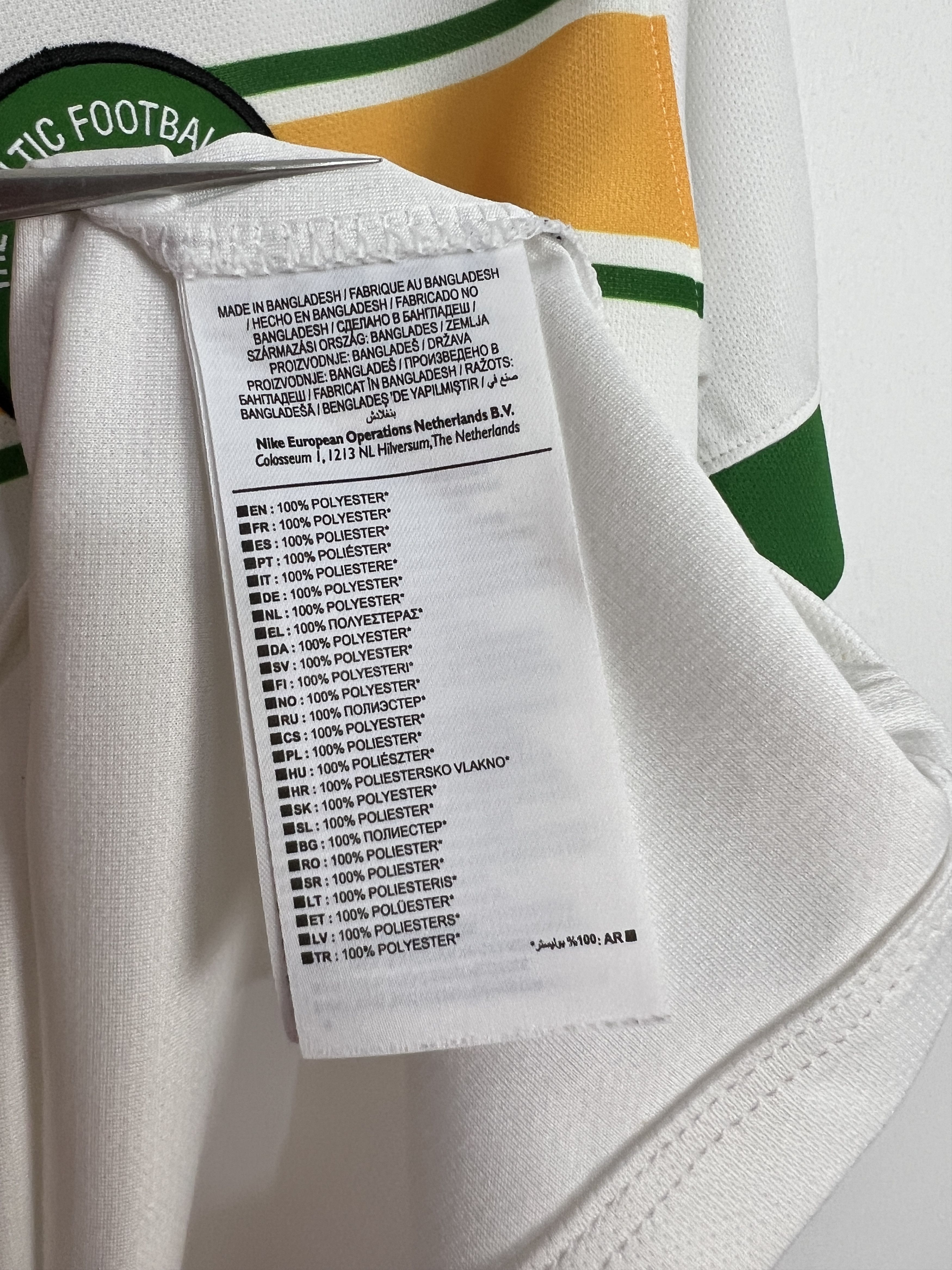 Nike Celtic Third football shirt 2014 Soccer Jersey Trikot Rare Size US L / EU 52-54 / 3 - 7 Thumbnail