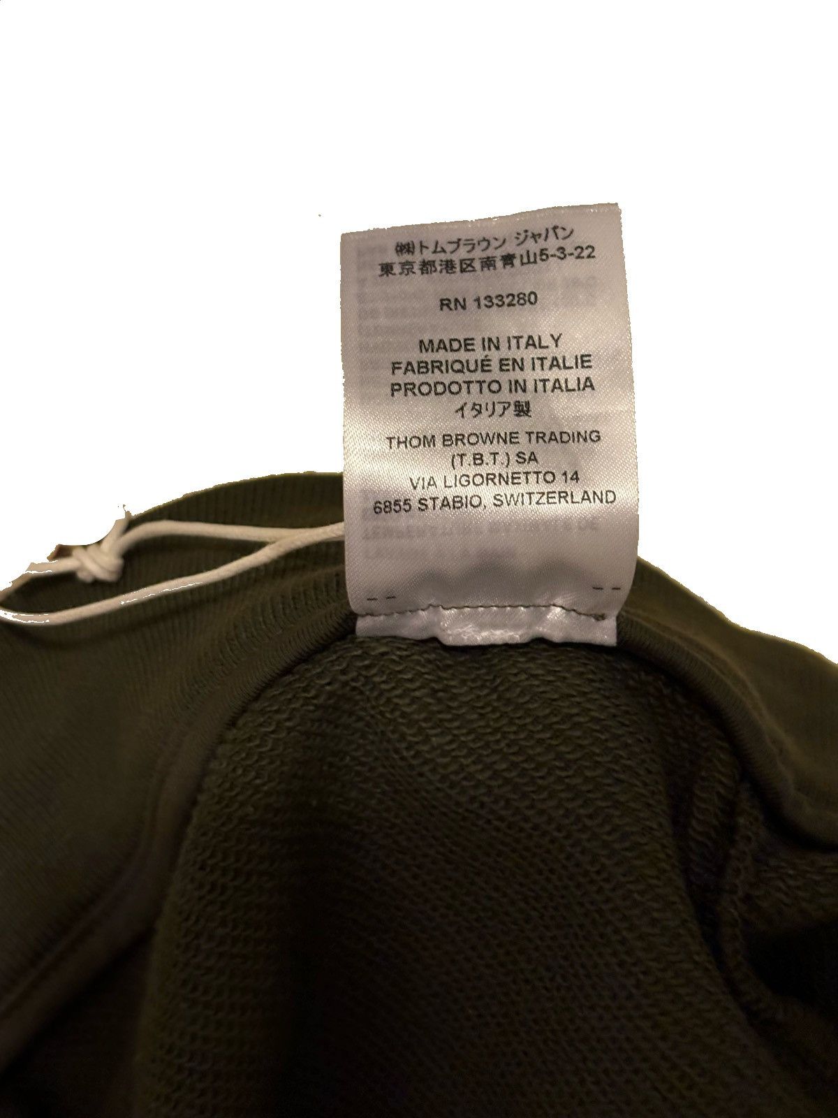 Thom Browne SZ 5 Thom Browne Mid Thigh Sweatshorts W/ RWB Patch Pkt, NWT Size US 36 / EU 52 - 7 Thumbnail