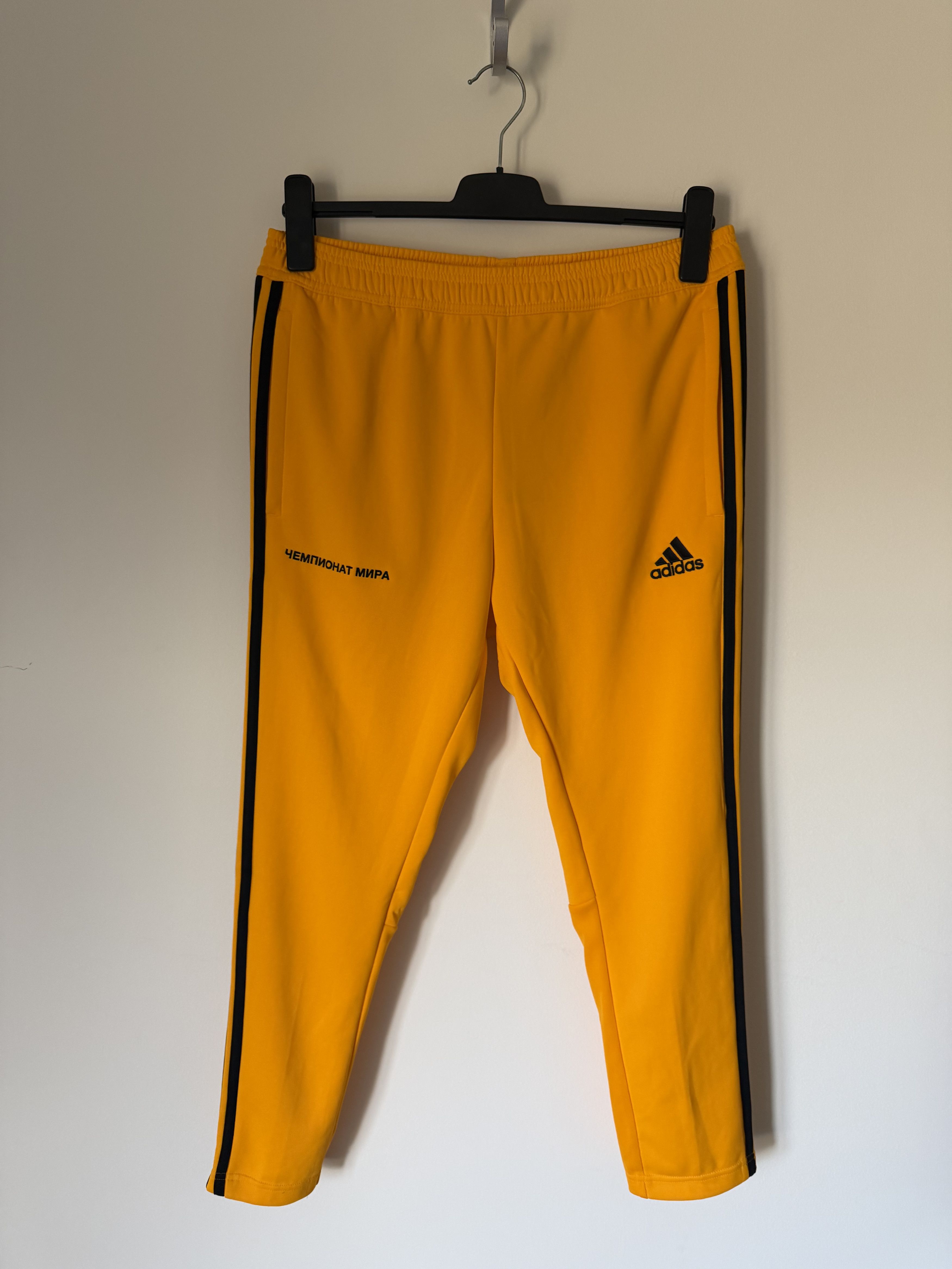 Adidas × Gosha Rubchinskiy Gosha Rubchinskiy Adidas Training Pants in Gold Size US 34 / EU 50 - 1 Thumbnail
