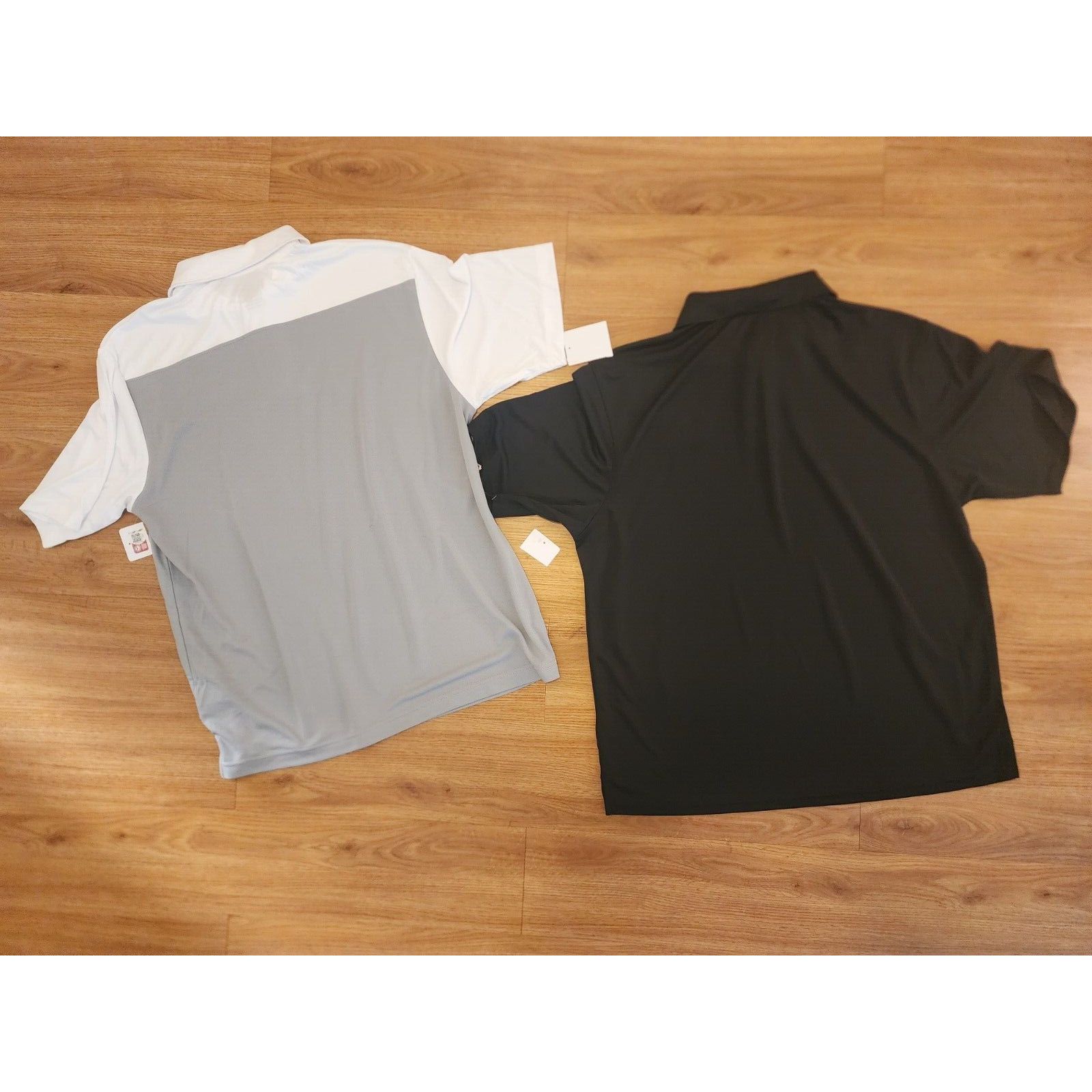 Hanes lot of 2 Iowa Hawkeyes Golf Polo Hanes Large 42/44 Size US L / EU 52-54 / 3 - 2 Thumbnail