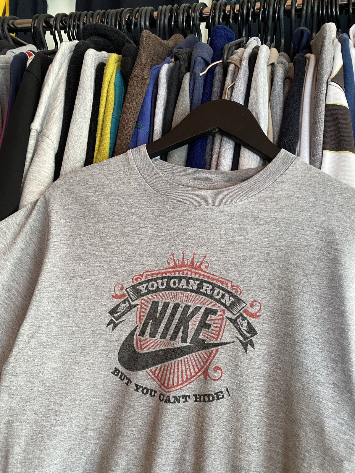 Nike VINTAGE NIKE YOU CAN RUN T-SHIRT Y2k Size US M / EU 48-50 / 2 - 2 Thumbnail