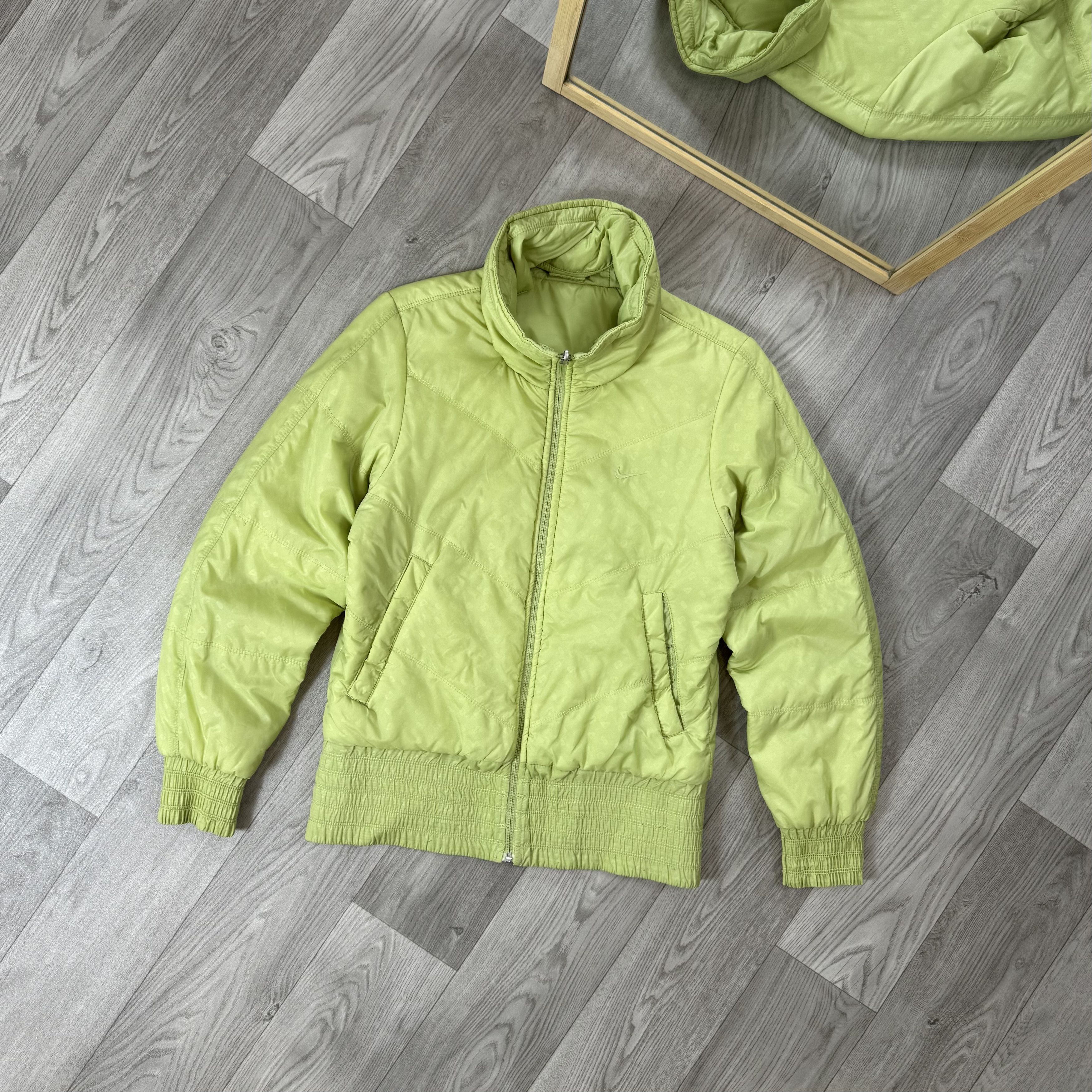 Nike Vintage Nike 90s Reversible Green Women's Jacket M Size M / US 6-8 / IT 42-44 - 2 Thumbnail