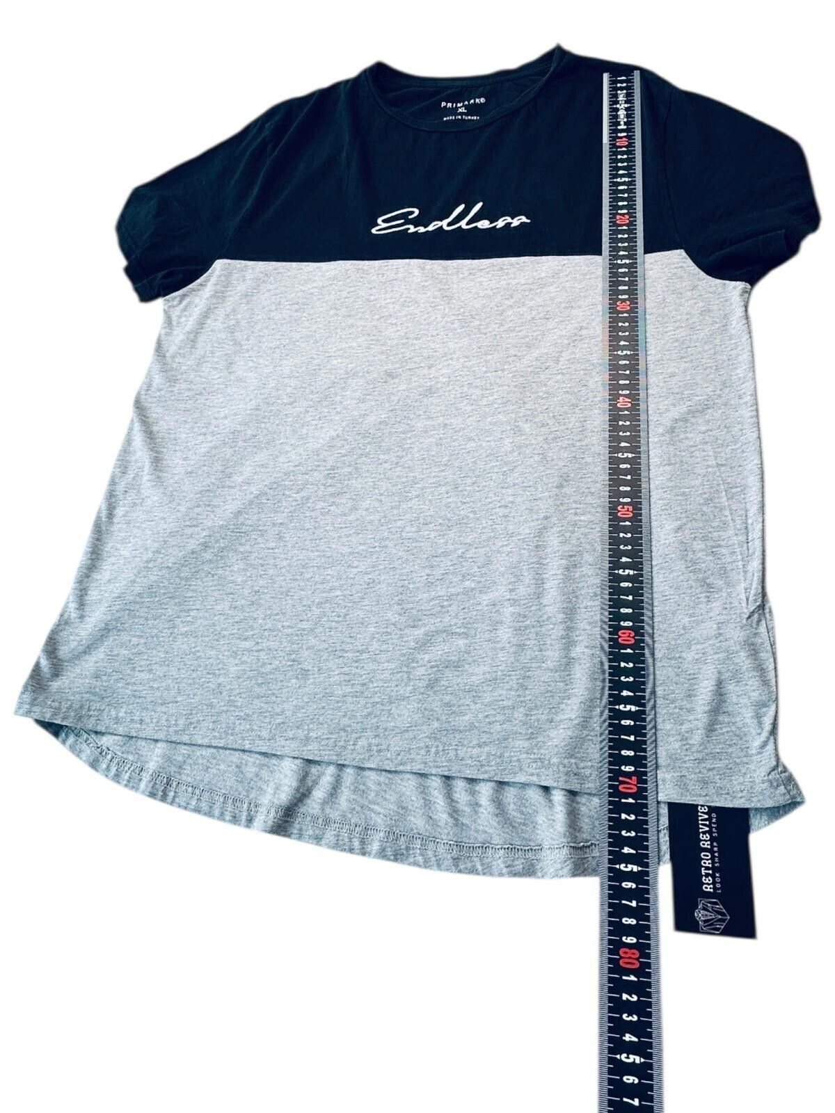 Primark Primark Endless T-Shirt Men's UK Size XL Black Short Sleeve Size US XL / EU 56 / 4 - 9 Thumbnail