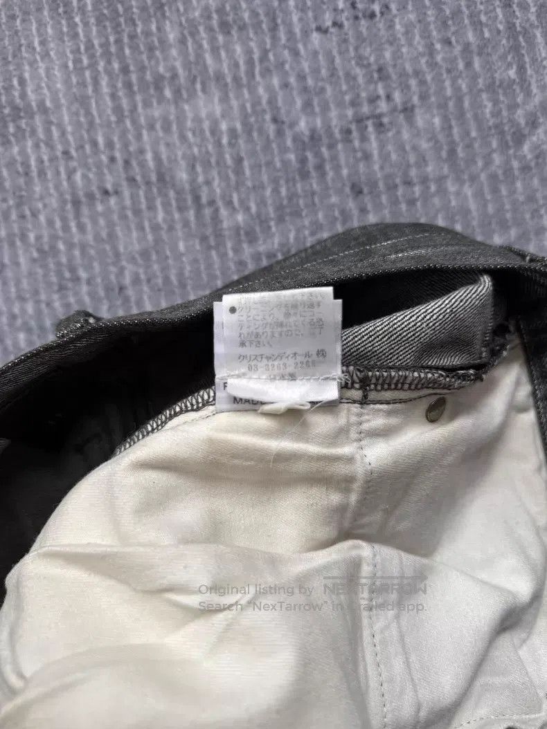Dior Dior Chris first season silver paint silver coated denim j Size US 27 - 3 Thumbnail