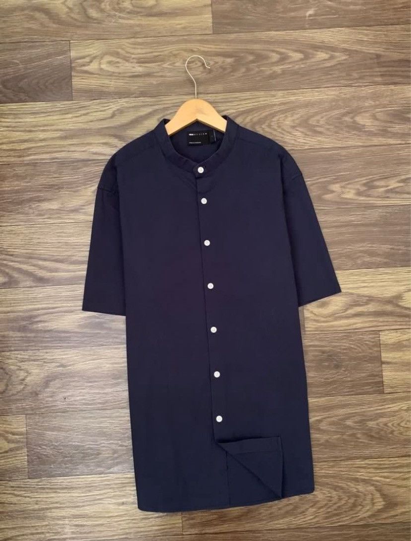 Asos Mens Shirt ASOS DESIGN Cotton Short Sleeve Size US L / EU 52-54 / 3 - 2 Thumbnail