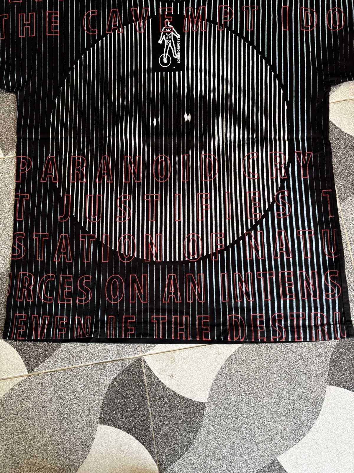 Cav Empt CAV EMPT Paranoid Cry Justifies Tshirts Size US L / EU 52-54 / 3 - 2 Thumbnail