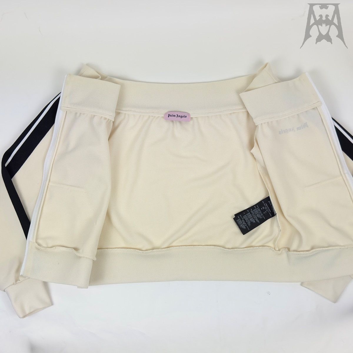 Palm Angels Palm Angels Off-Shoulder Track Jacket Size M / US 6-8 / IT 42-44 - 3 Thumbnail