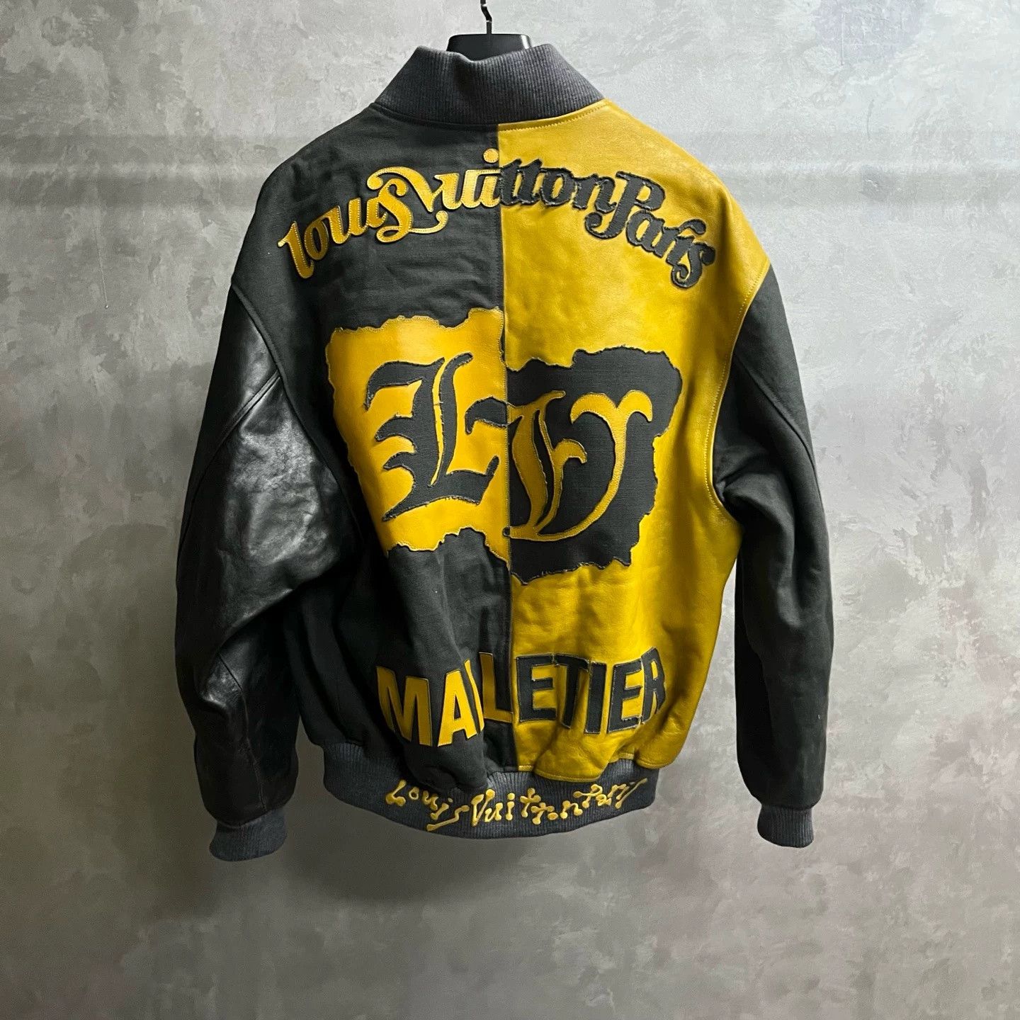 Louis Vuitton Louis Vuitton Black Contrast Letter Pilot Jacket Size US M / EU 48-50 / 2 - 5 Thumbnail