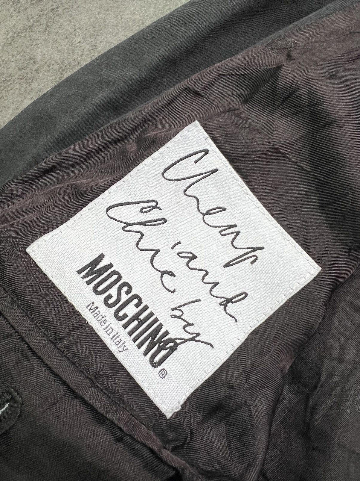 Moschino × Vintage Yohji Yamamoto style Moschino vintage Bondage Jacket Blazer Size US L / EU 52-54 / 3 - 7 Thumbnail