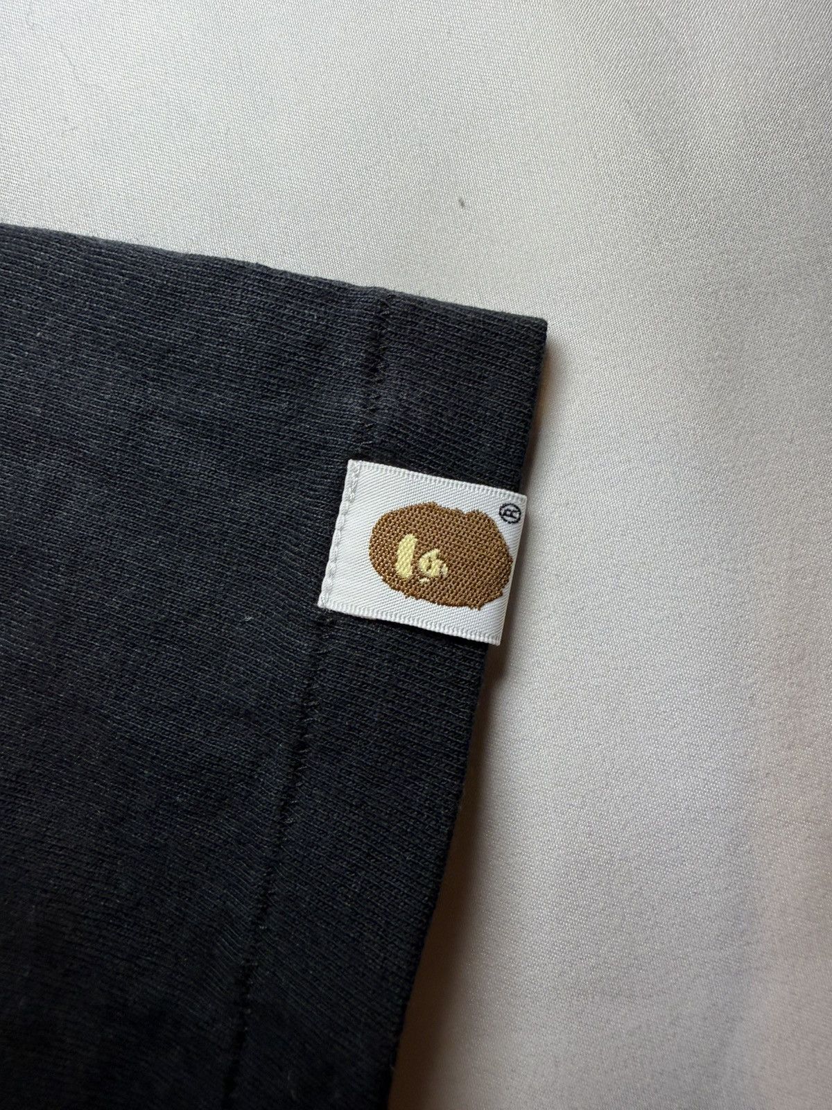 Bape A Bathing Ape BAPE Shark Face Head Logo Pocket T-Shirt Size US L / EU 52-54 / 3 - 8 Thumbnail