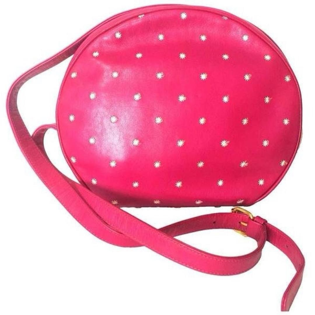 Valentino Vintage Valentino Garavani pink leather round shoulder bag Size ONE SIZE - 10 Thumbnail