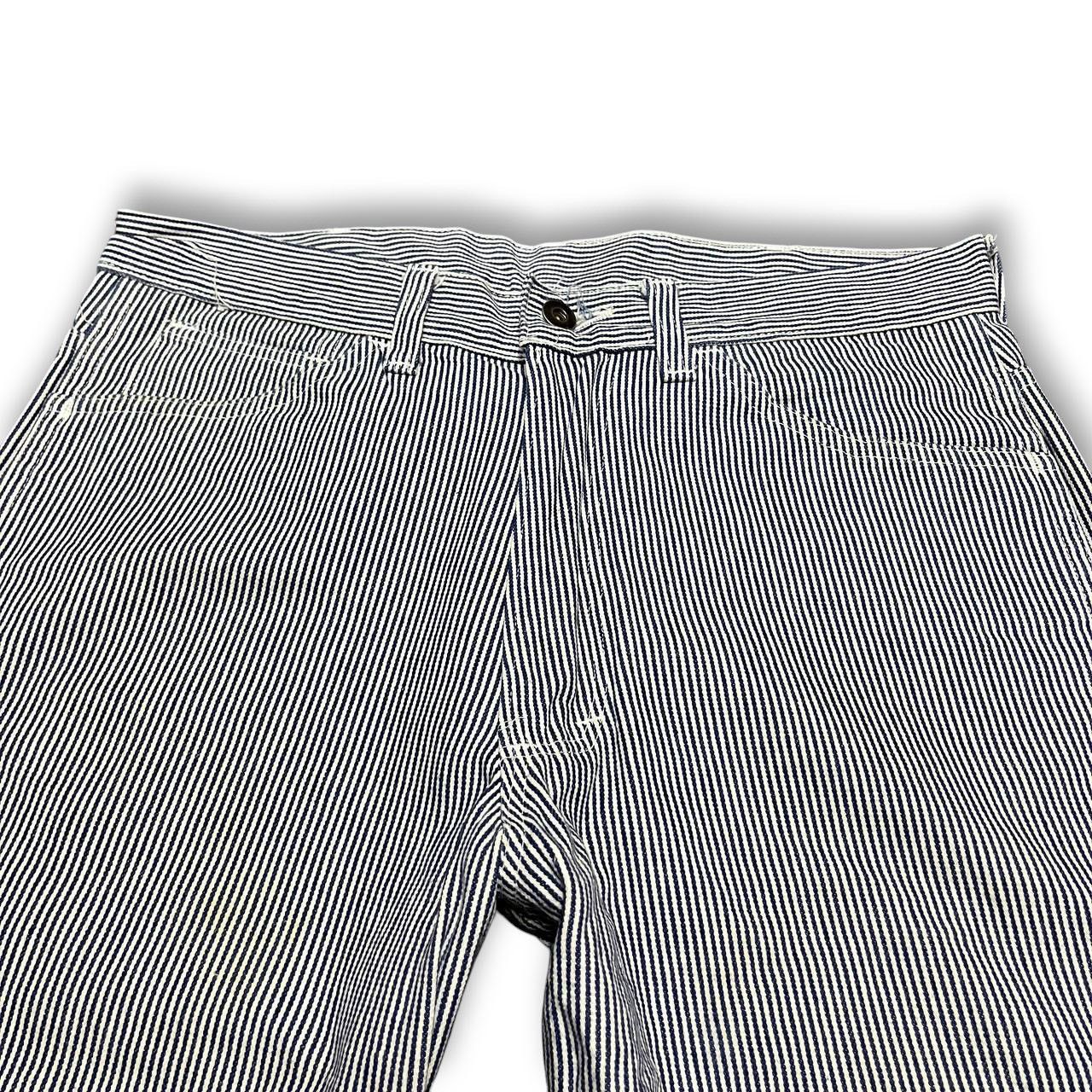 Vintage Vintage Blue Bear USA Hickory Stripe Pants Size US 32 / EU 48 - 3 Thumbnail