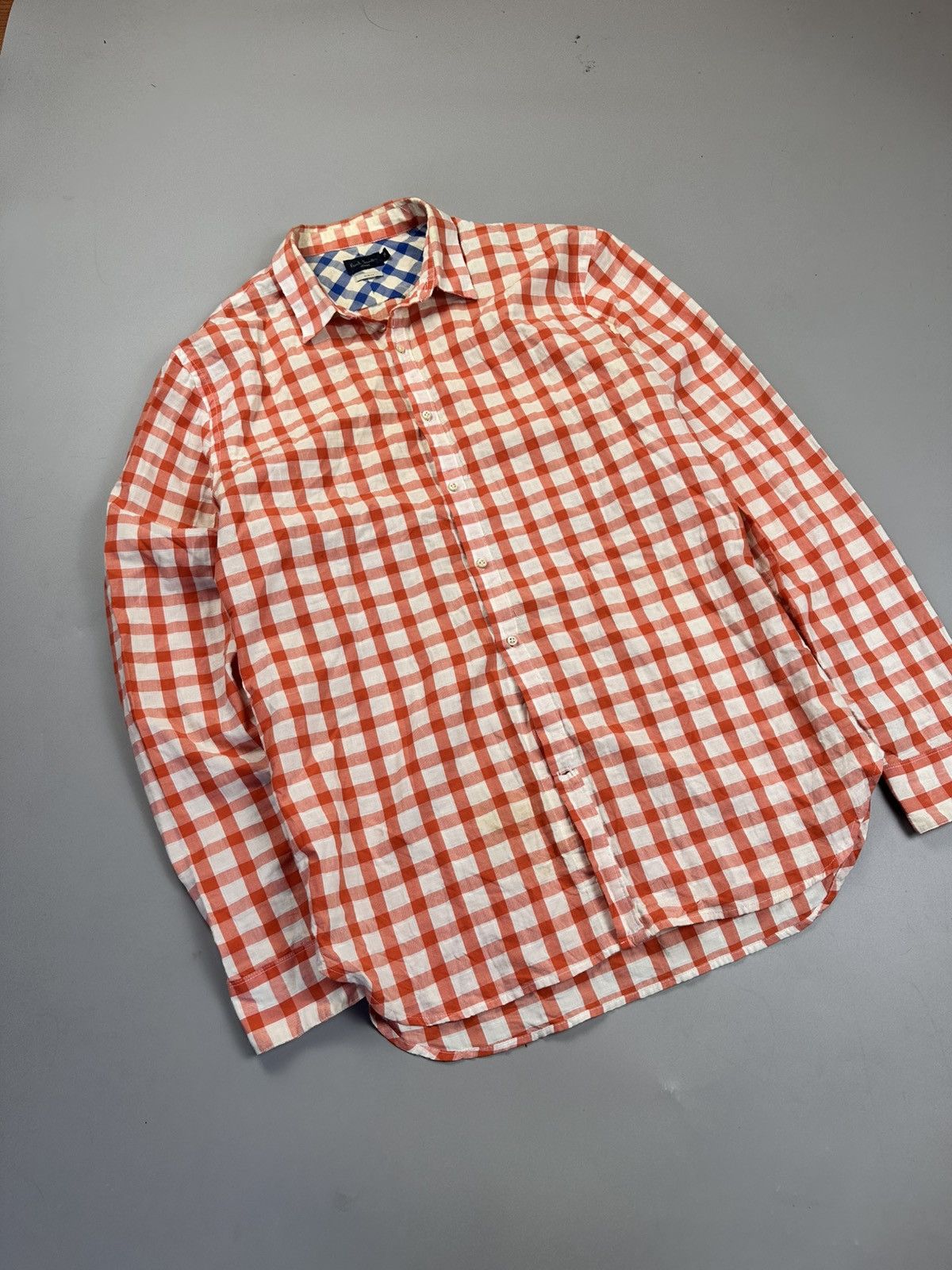 Paul Smith Paul Smith cotton checkered basic shirt Medium Size US M / EU 48-50 / 2 - 1 Thumbnail