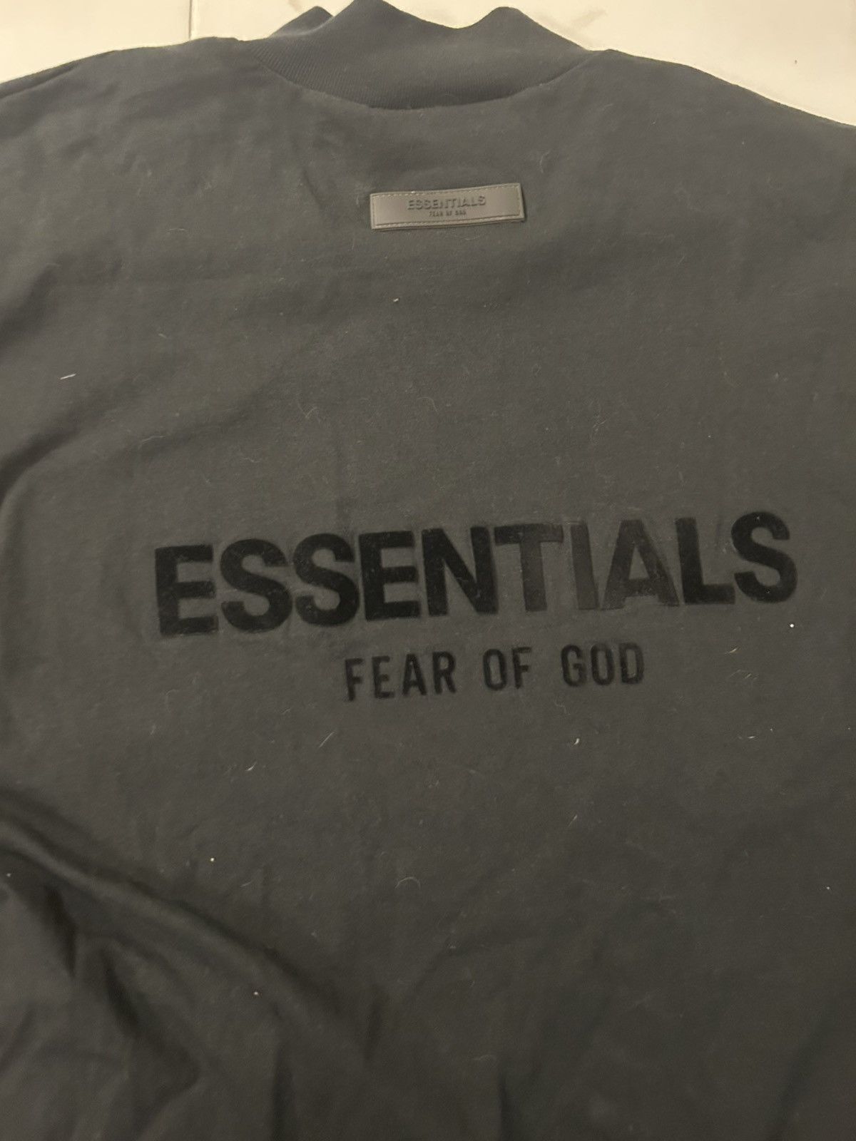 Essentials × Fear of God FOG fear of god essentials crewneck sweatshirt long sleeve Size US M / EU 48-50 / 2 - 3 Thumbnail