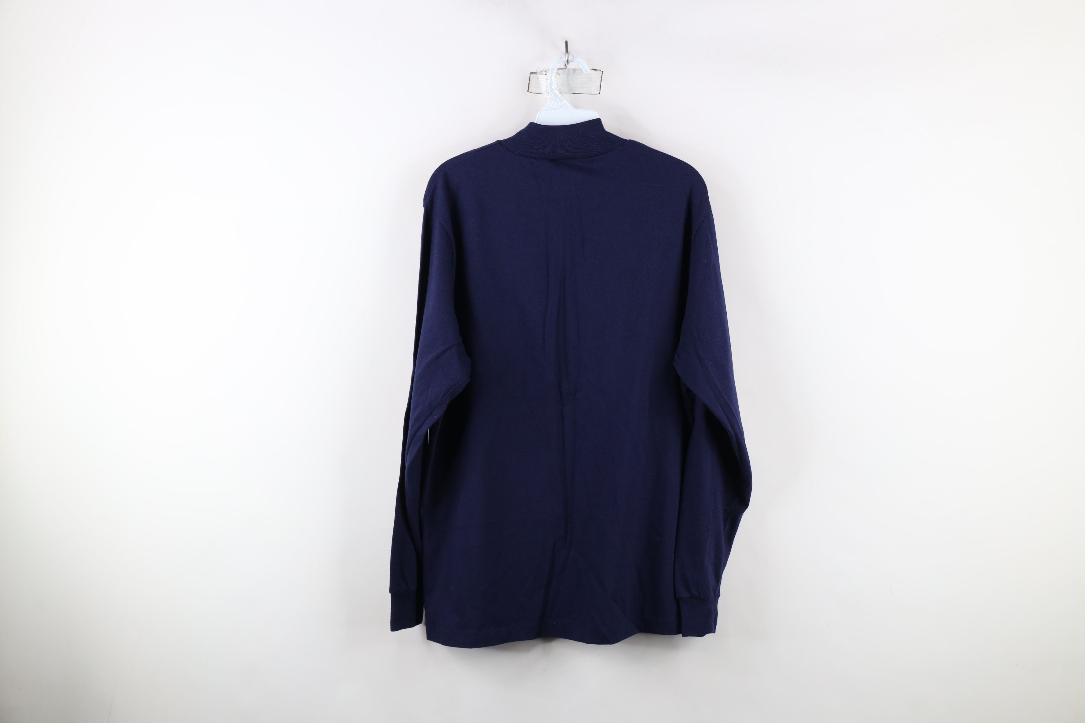 Vintage Vintage 90s Streetwear Mock Neck Long Sleeve T-Shirt USA Size US L / EU 52-54 / 3 - 9 Thumbnail