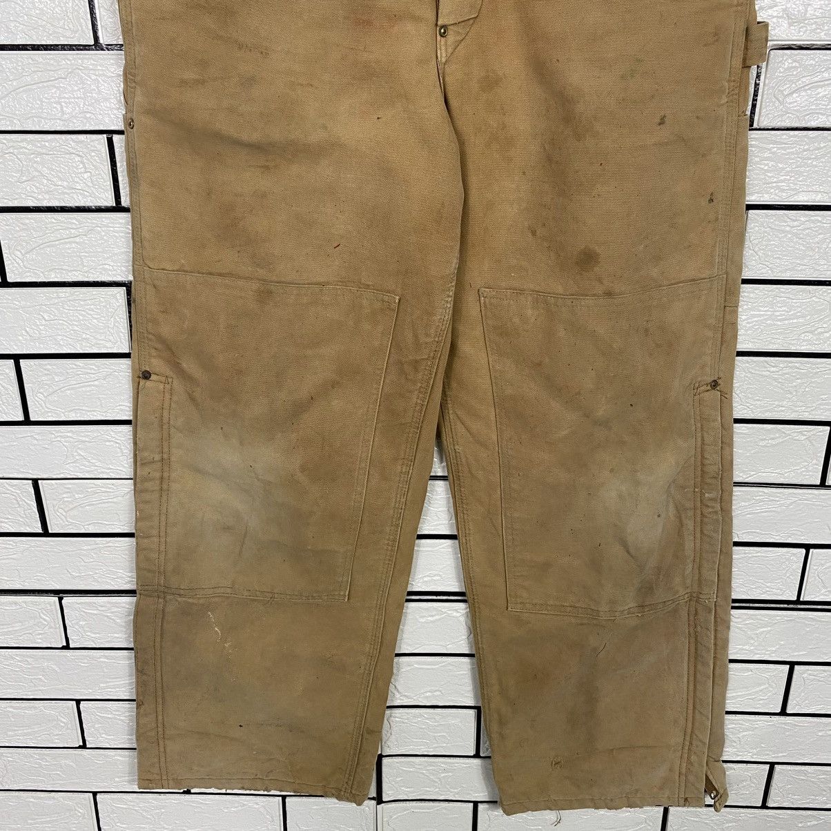 Carhartt 🔥VINTAGE COVERALL CARHARTT WORKER DUCK CANVAS DETROIT Size US 36 / EU 52 - 7 Thumbnail