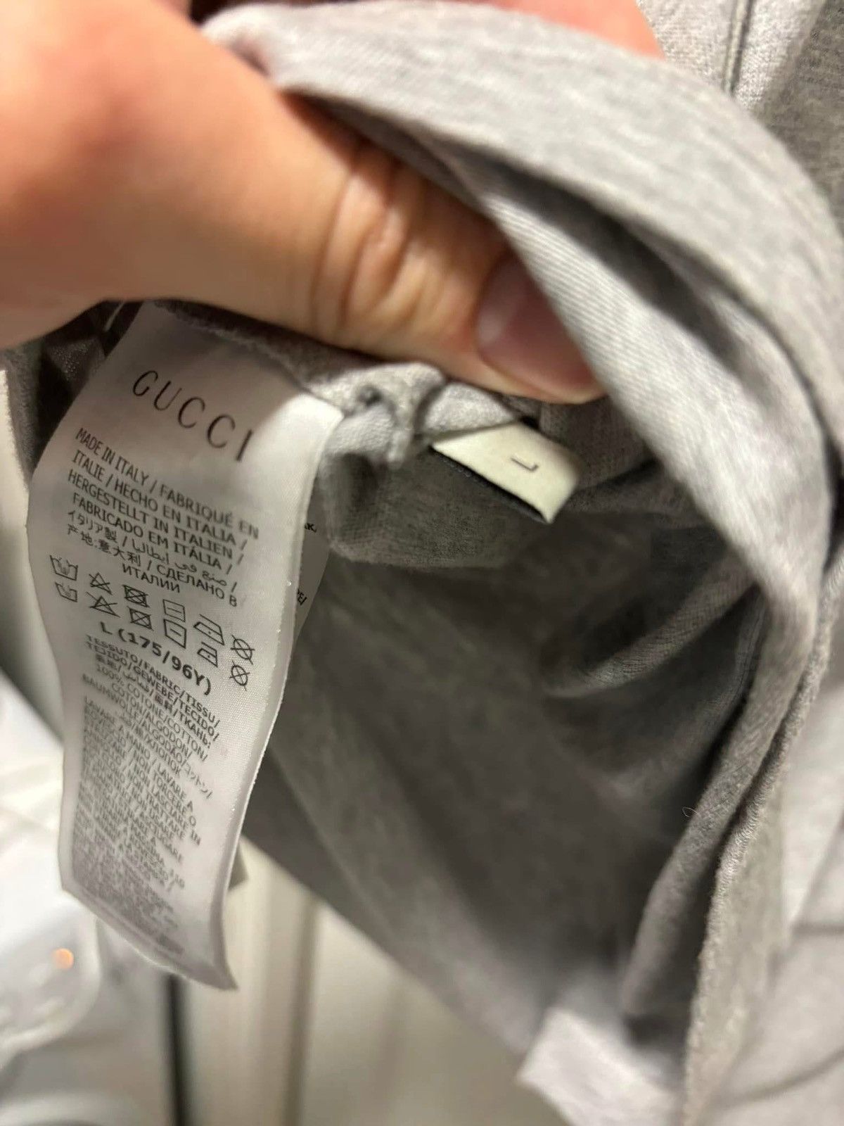 Gucci Gucci logo tee Size US L / EU 52-54 / 3 - 4 Thumbnail