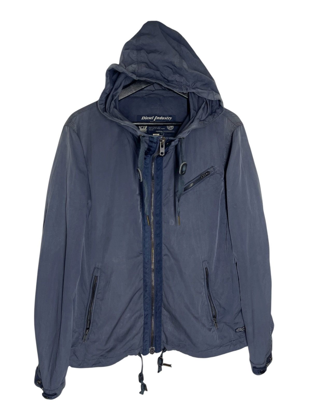 Diesel Y2K Hooded DIESEL Industry Light Jacket Size US M / EU 48-50 / 2 - 1 Thumbnail