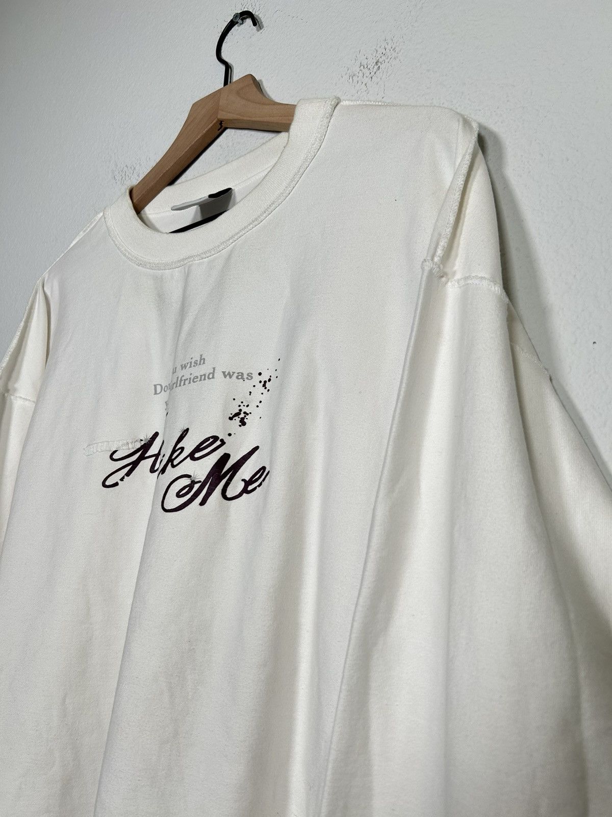 Vetements Hot like me/Drinking problem. Inside out L/S Size US L / EU 52-54 / 3 - 3 Thumbnail