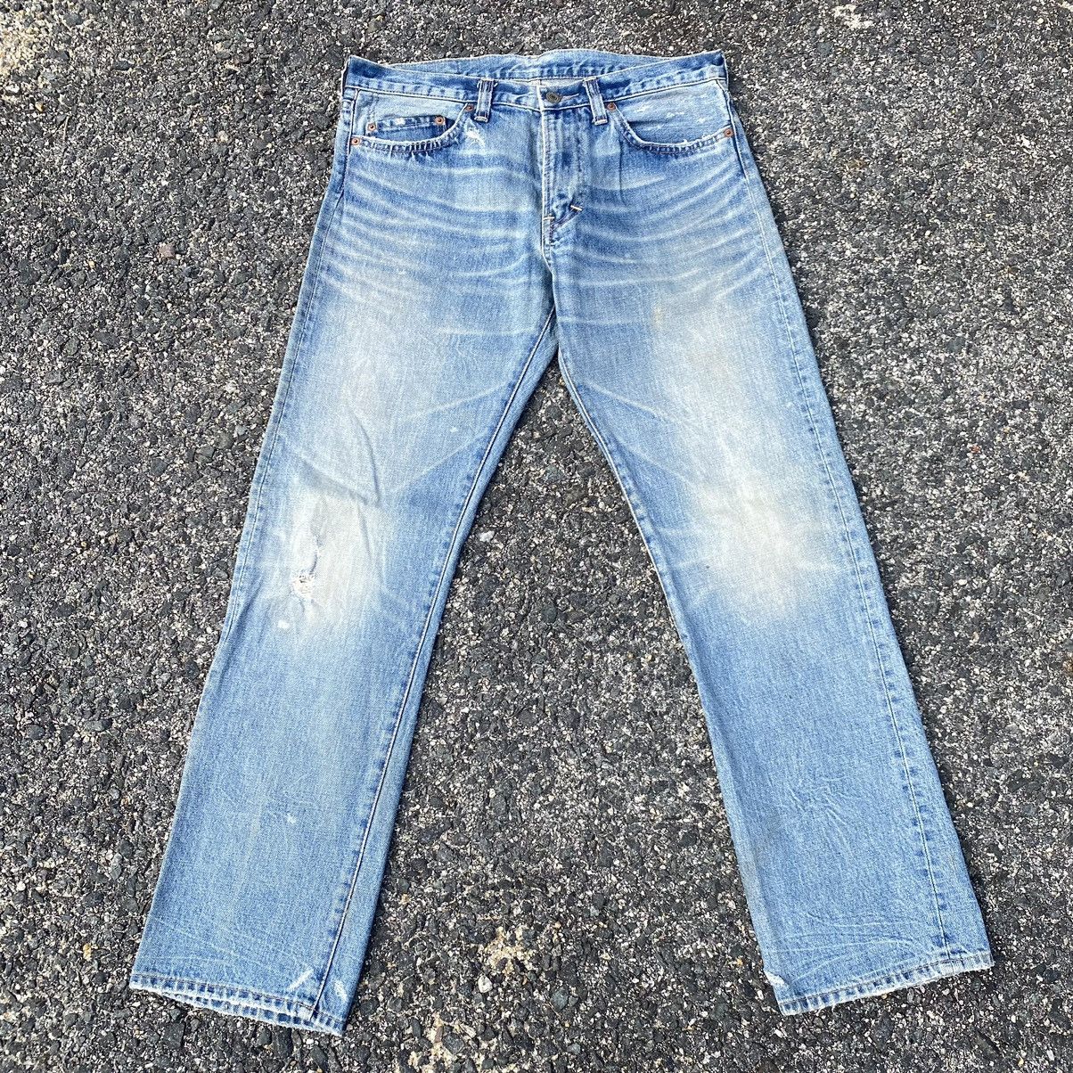 Japanese Brand Distressed Japanese Brand Denim Jeans Size US 32 / EU 48 - 1 Thumbnail