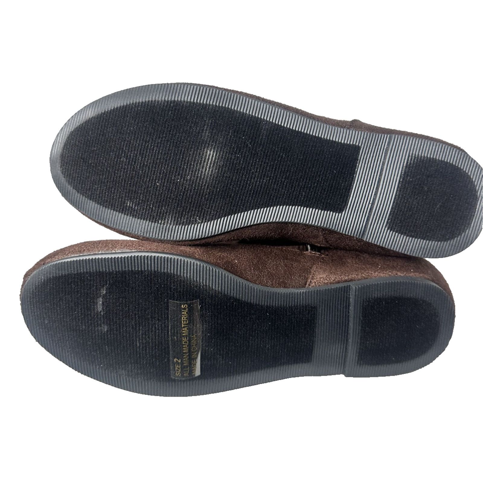 Other New Jelly Beans Little Girls Brown Round Toe Flat Boots Size US 4 / IT 34 - 6 Thumbnail
