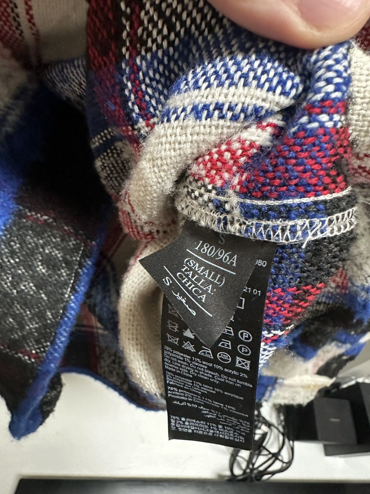 Allsaints Allsaints Rayado Ls Wool Flannel Size US S / EU 44-46 / 1 - 6 Thumbnail