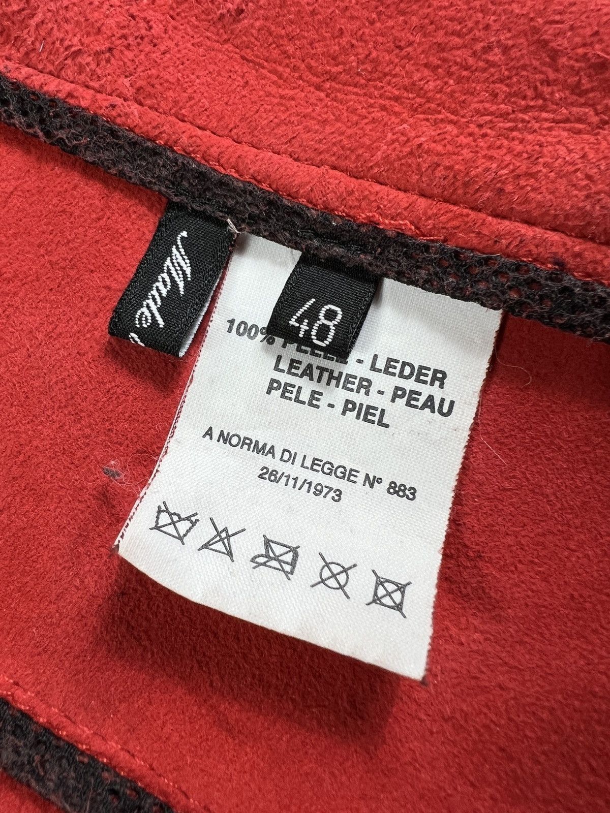 Thierry Mugler Thierry mugler red leather jacket Size US M / EU 48-50 / 2 - 5 Thumbnail