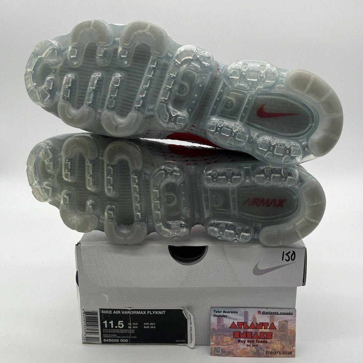 Nike Air VaporMax Og Size US 11.5 / EU 44-45 - 8 Thumbnail