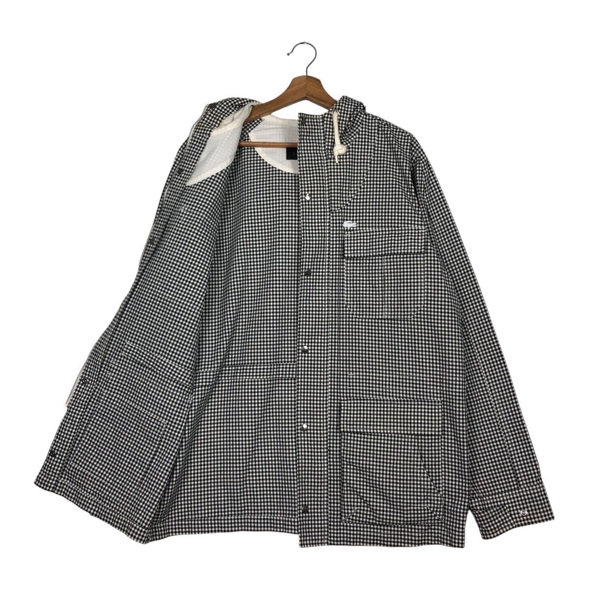 Japanese Brand 📌Vintage Chore Cargo Jacket Lacoste Tartan Issey Miyake Size US M / EU 48-50 / 2 - 13 Thumbnail