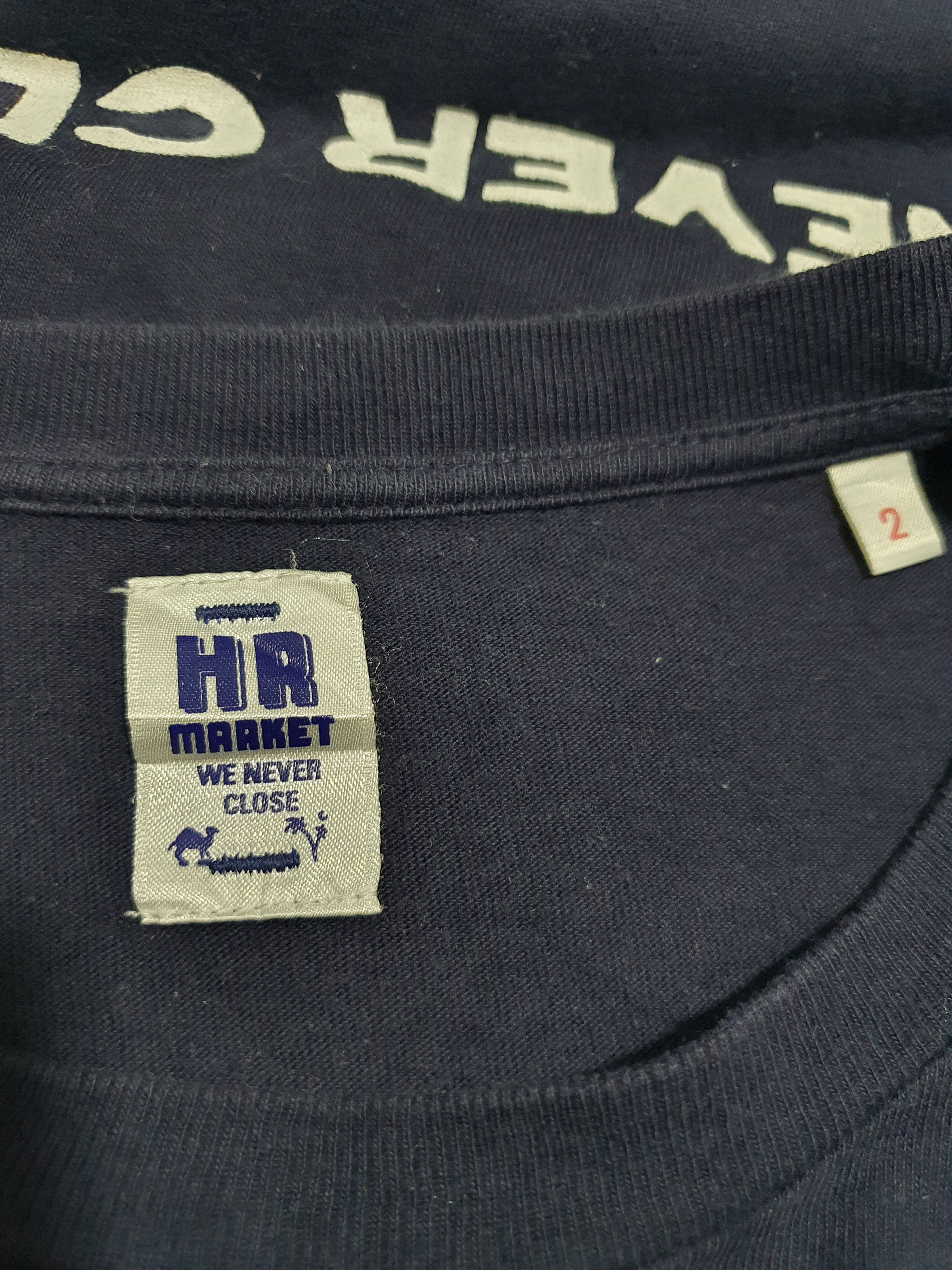 HRMTG × Japanese Brand HRM HR MARKET 20.5”/27.5” NAVY BLUE LONGSLEEVE T-SHIRT Size US M / EU 48-50 / 2 - 6 Thumbnail