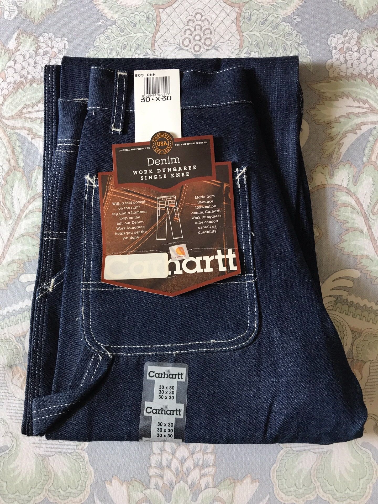 Carhartt Carhartt B03 Raw Denim Jeans W30L30 Size US 30 / EU 46 - 1 Thumbnail