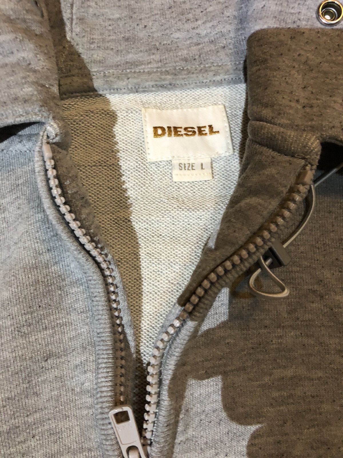 Diesel Diesel Vintage Hoodie Sweatshirt Size L Size US L / EU 52-54 / 3 - 4 Thumbnail