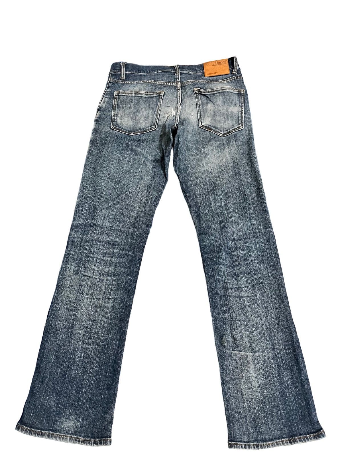 Hanes × Vintage Vintage Hanes Distressed Denim Size US 31 - 7 Thumbnail