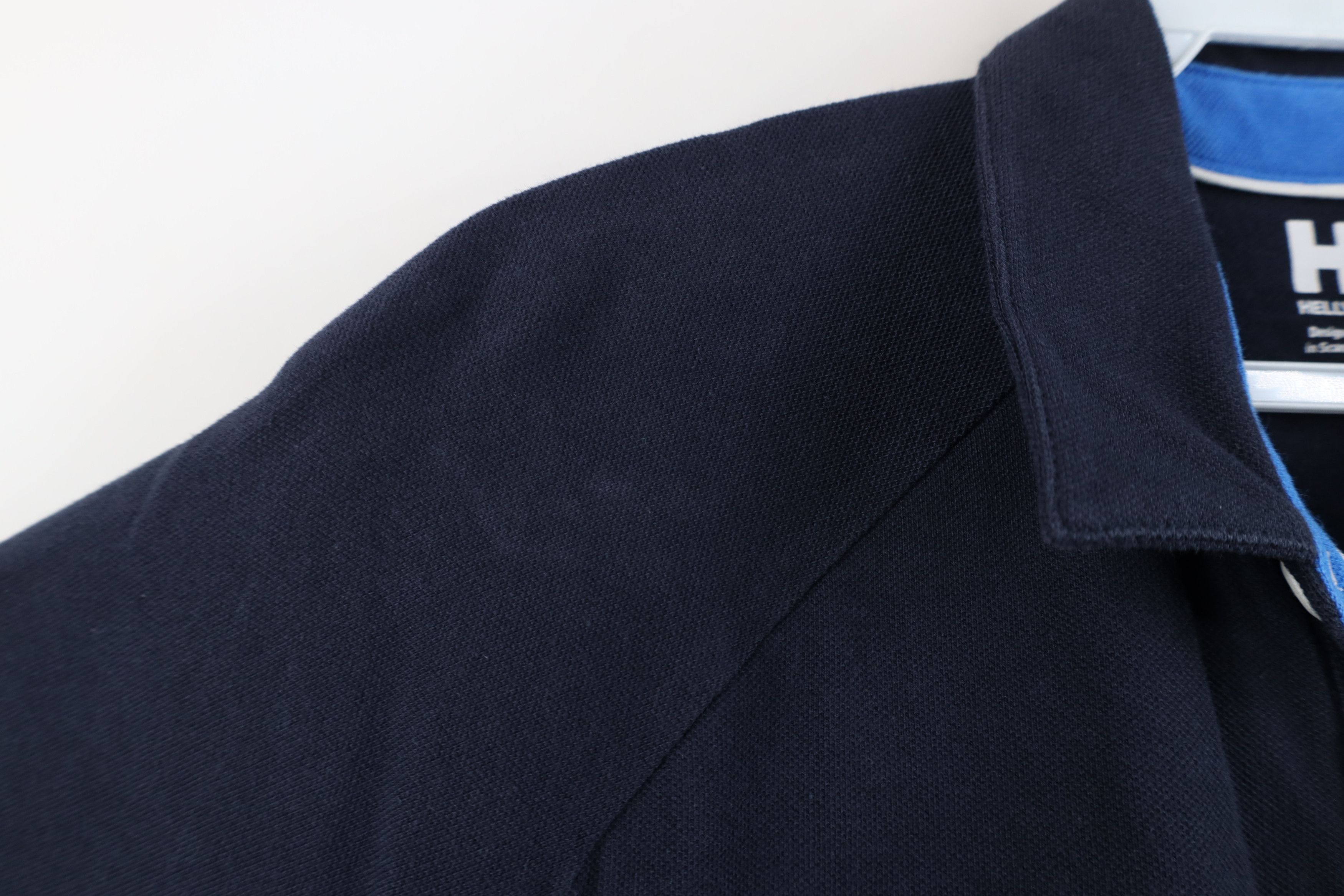 Helly Hansen Vintage Helly Hansen Spell Sailing Collared Polo Shirt Blue Size US M / EU 48-50 / 2 - 5 Thumbnail