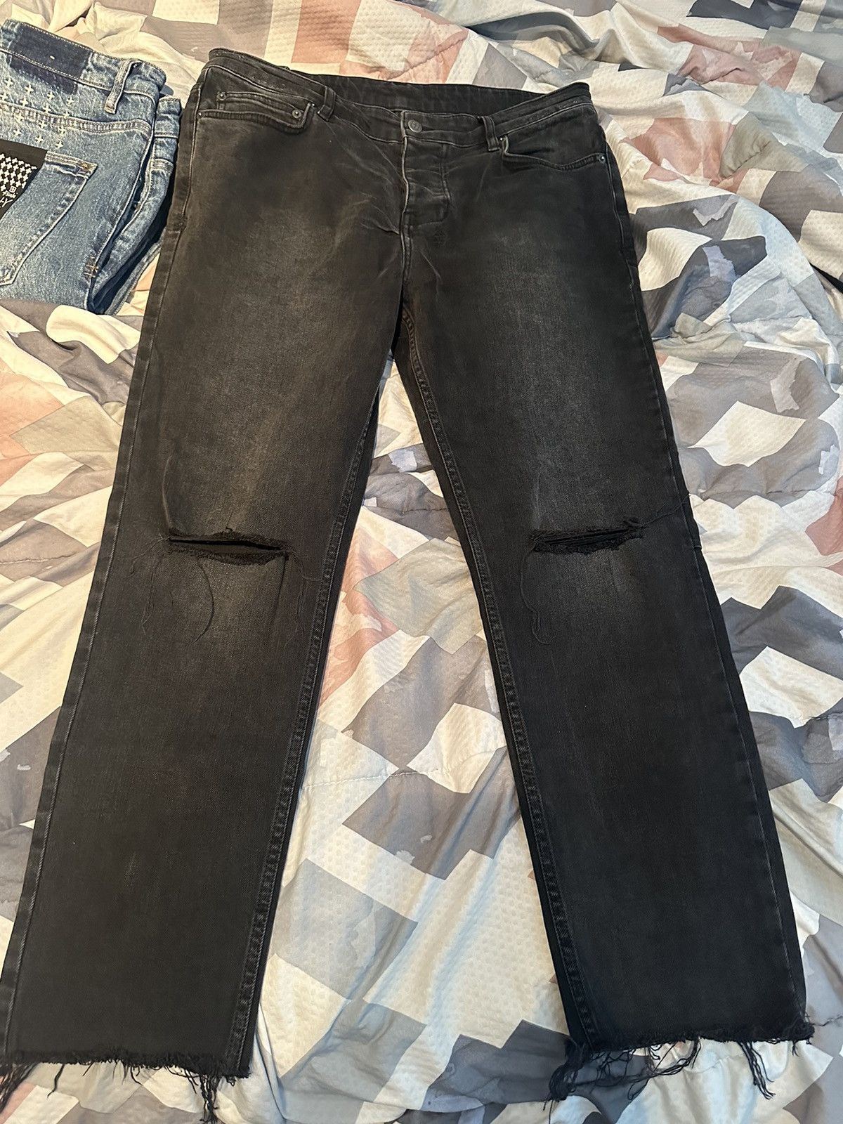 image of Ksubi Jeans Black Size 36, Men's