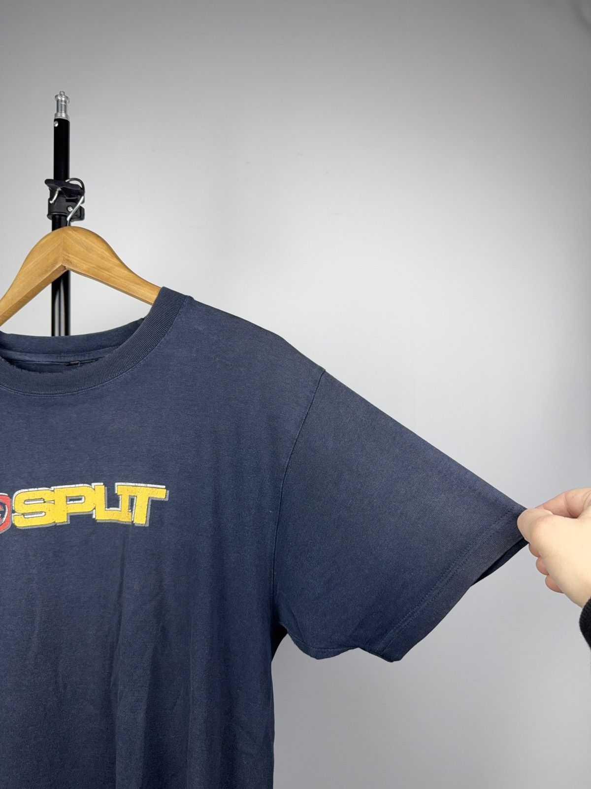 Split Vintage 90s Split USA Skate Surf T-Shirt Y2K Grunge Style Size US L / EU 52-54 / 3 - 5 Thumbnail