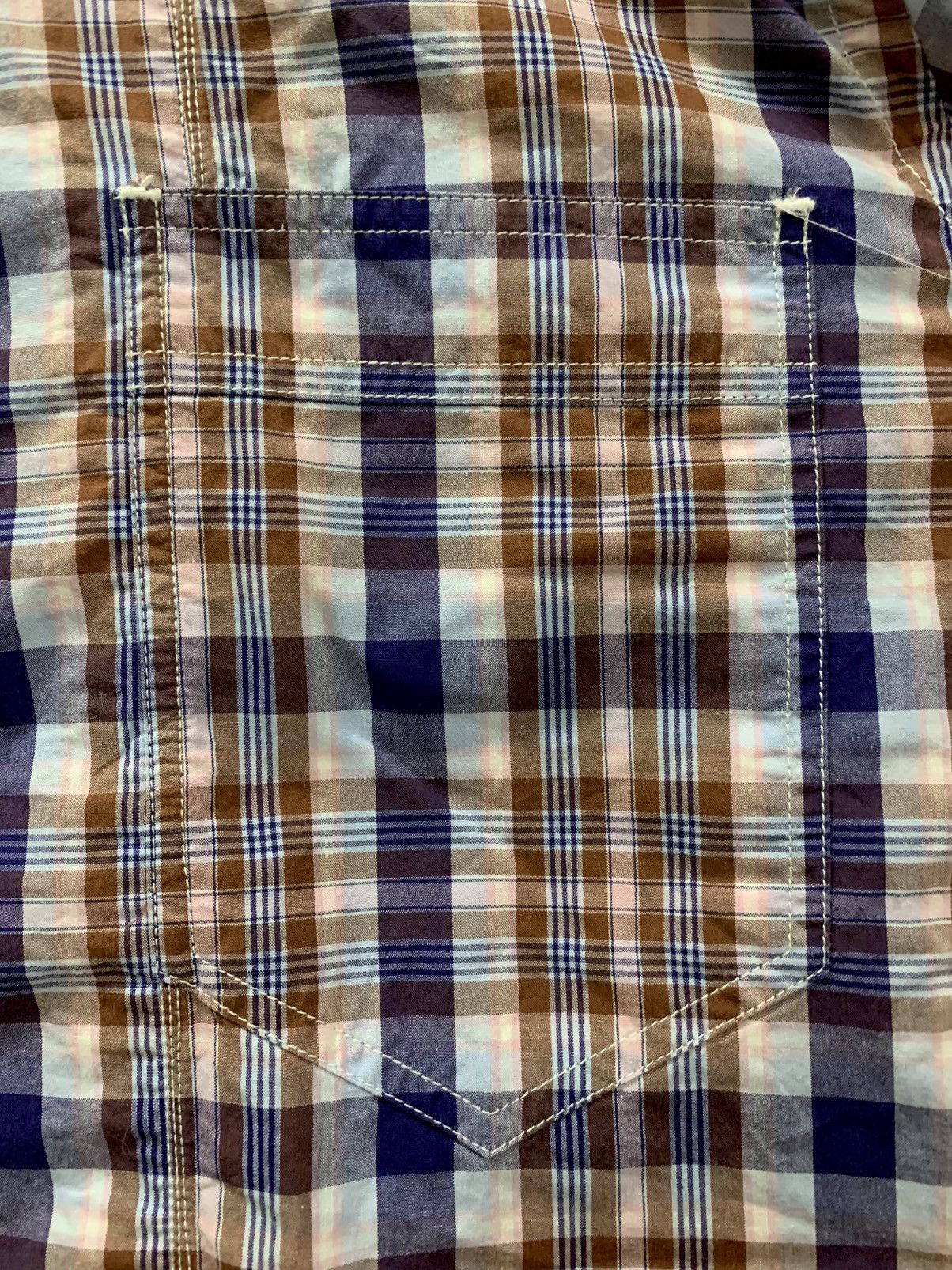 Junya Watanabe JUNYA WATANABE MAN COMME des GARÇONS CHECK PATTERNED SHIRT Size US XS / EU 42 / 0 - 4 Thumbnail