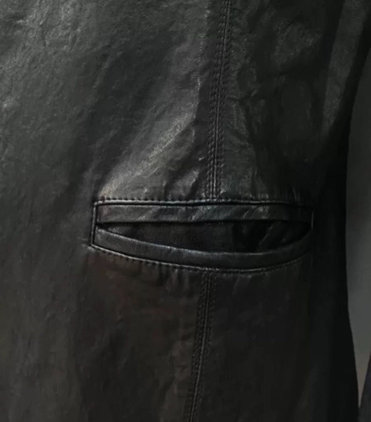 Rick Owens Rick Owens Classic Sheepskin Black Coat2412-Nextarrow Size US S / EU 44-46 / 1 - 5 Thumbnail