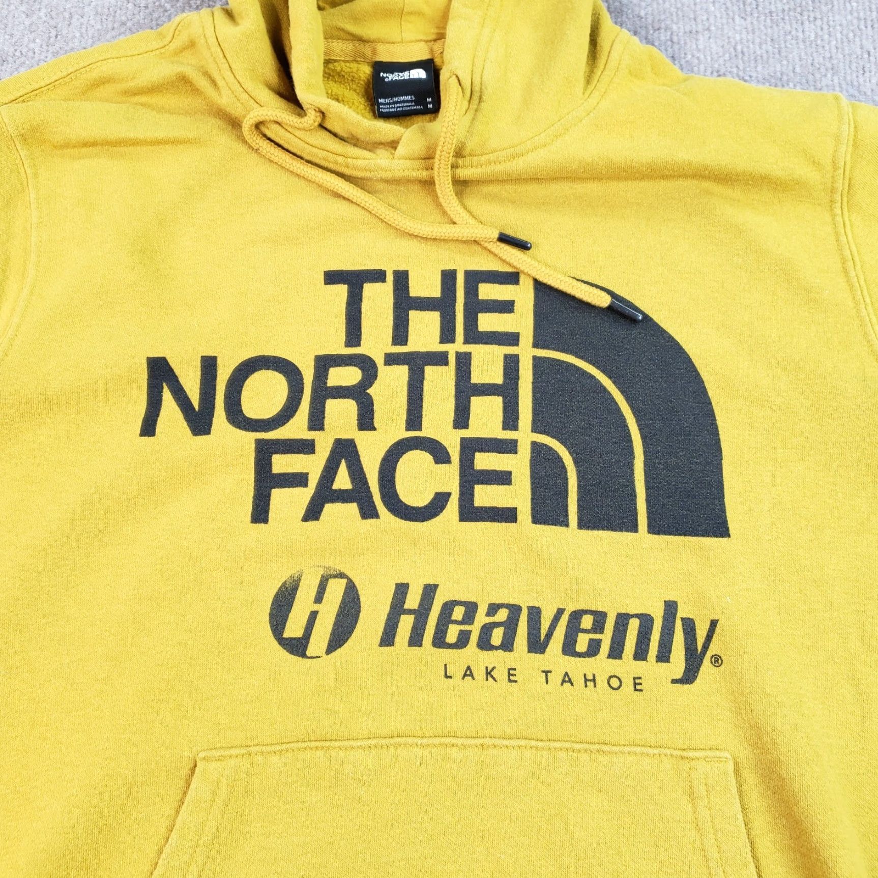 The North Face The North Face Hoodie Womens Medium Mustard Yellow Logo Hooded Pullover Sweatshirt Size M / US 6-8 / IT 42-44 - 7 Thumbnail