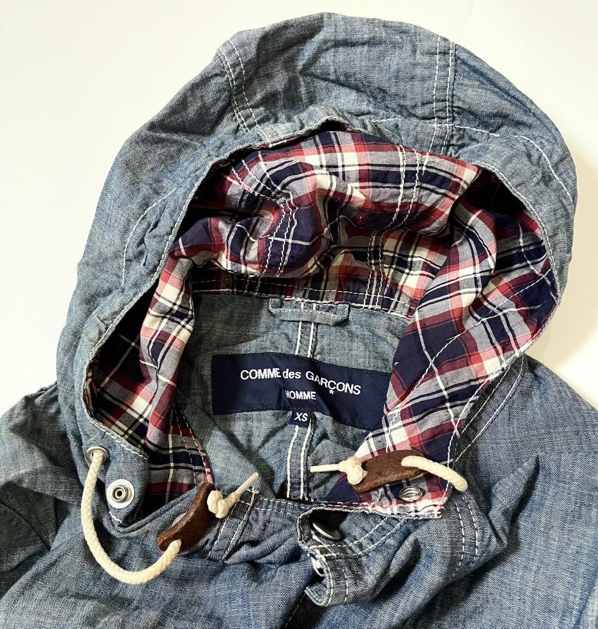 Comme des Garcons Cdg homme AD2009 multipockets indigo jacket Size US S / EU 44-46 / 1 - 3 Thumbnail