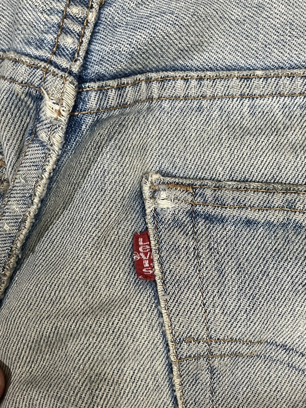 Levi's Vintage 80’s Levi’s 501 Mudwash Denim Size US 33 - 13 Thumbnail