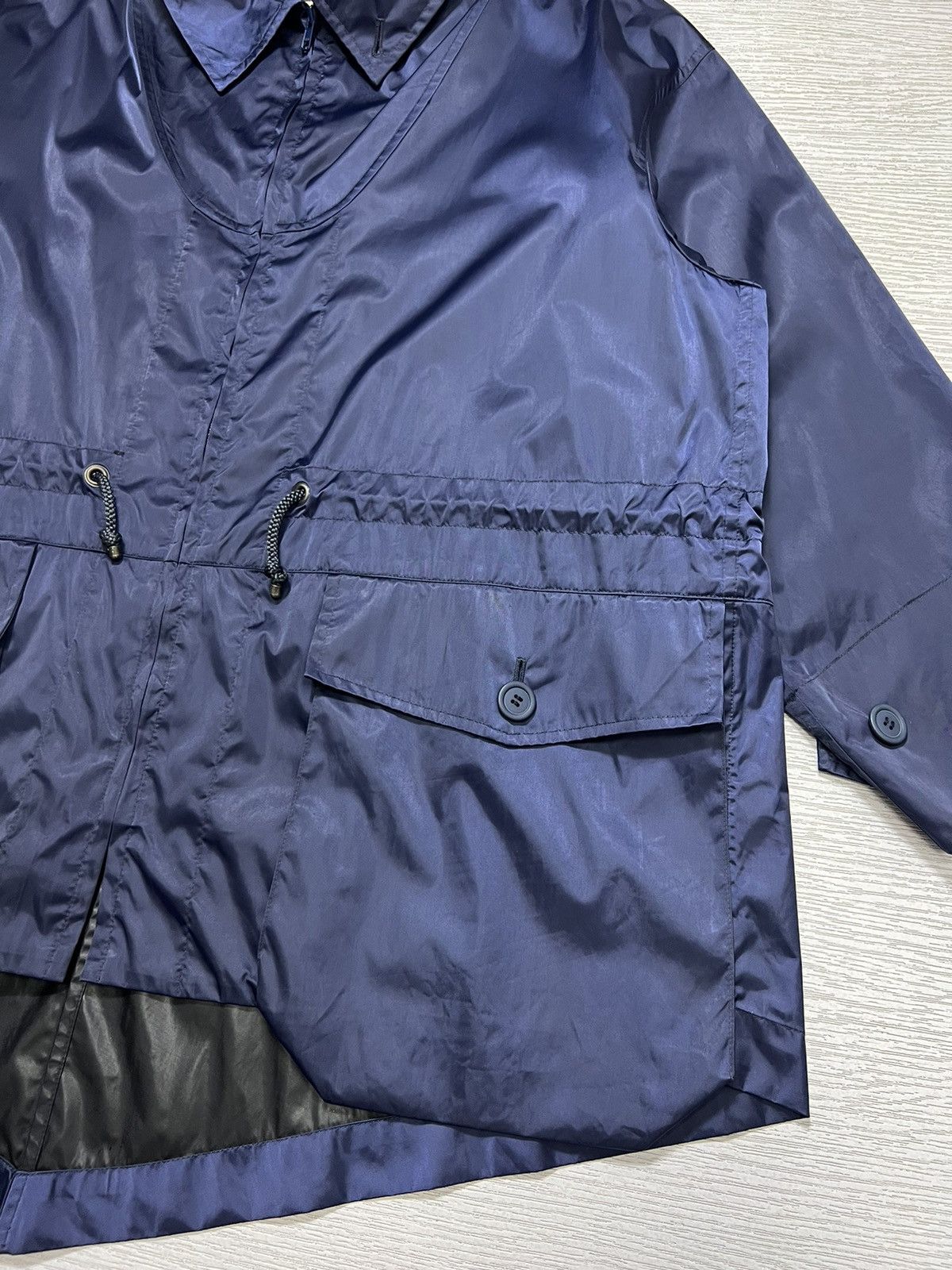 Issey Miyake Archive Issey Miyake Windcoat - Nylon Parka Jacket Size US XXS / EU 40 - 13 Thumbnail