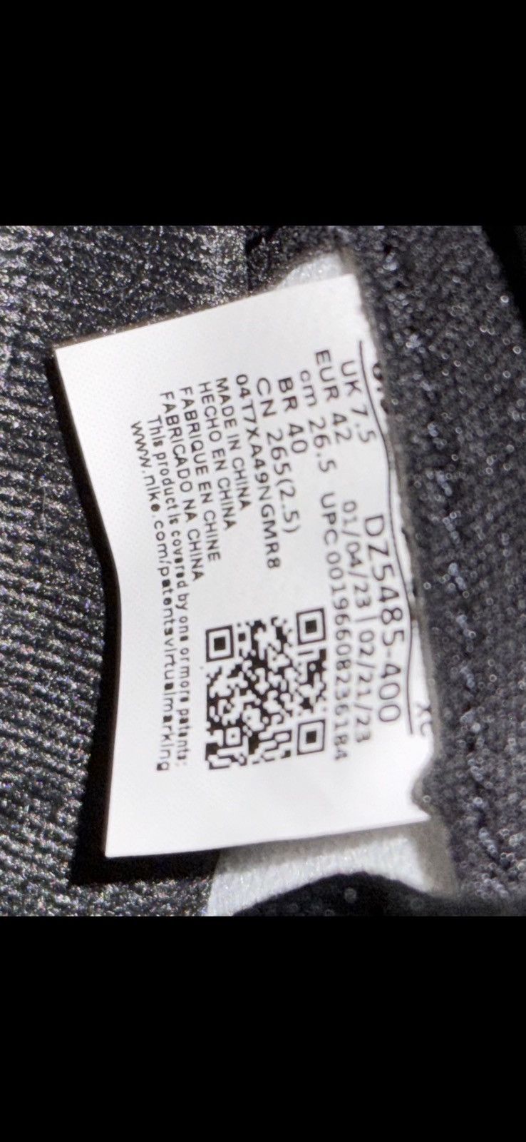 Jordan Brand × Nike Jordan 1 retro UNC toe Size US 8.5 / EU 41-42 - 12 Thumbnail